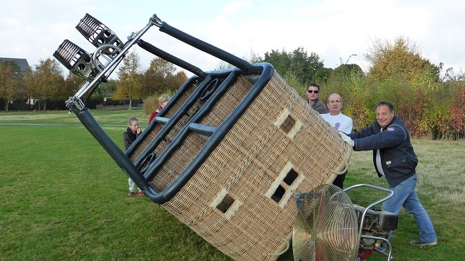 Basculement de la nacelle