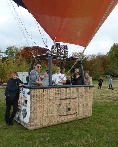 Nacelle de la montgolfière